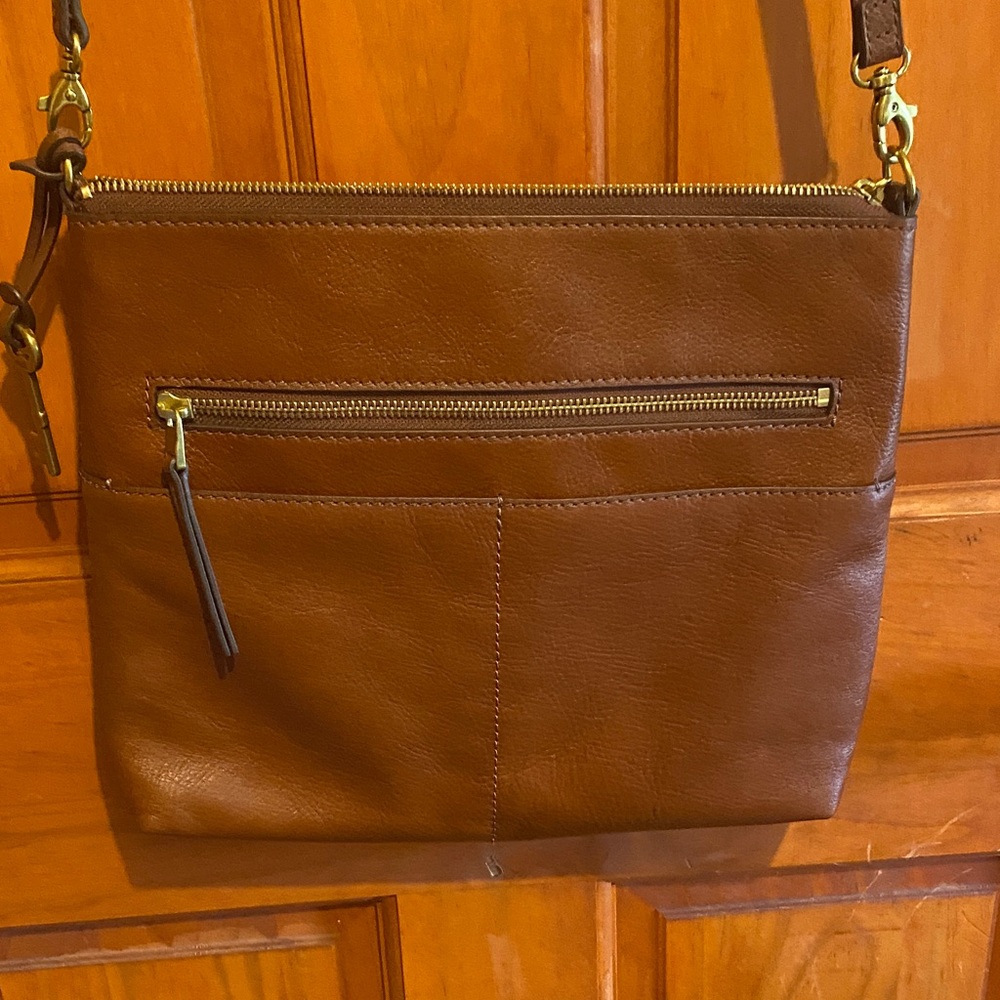 Fossil Fiona Crossbody Brown